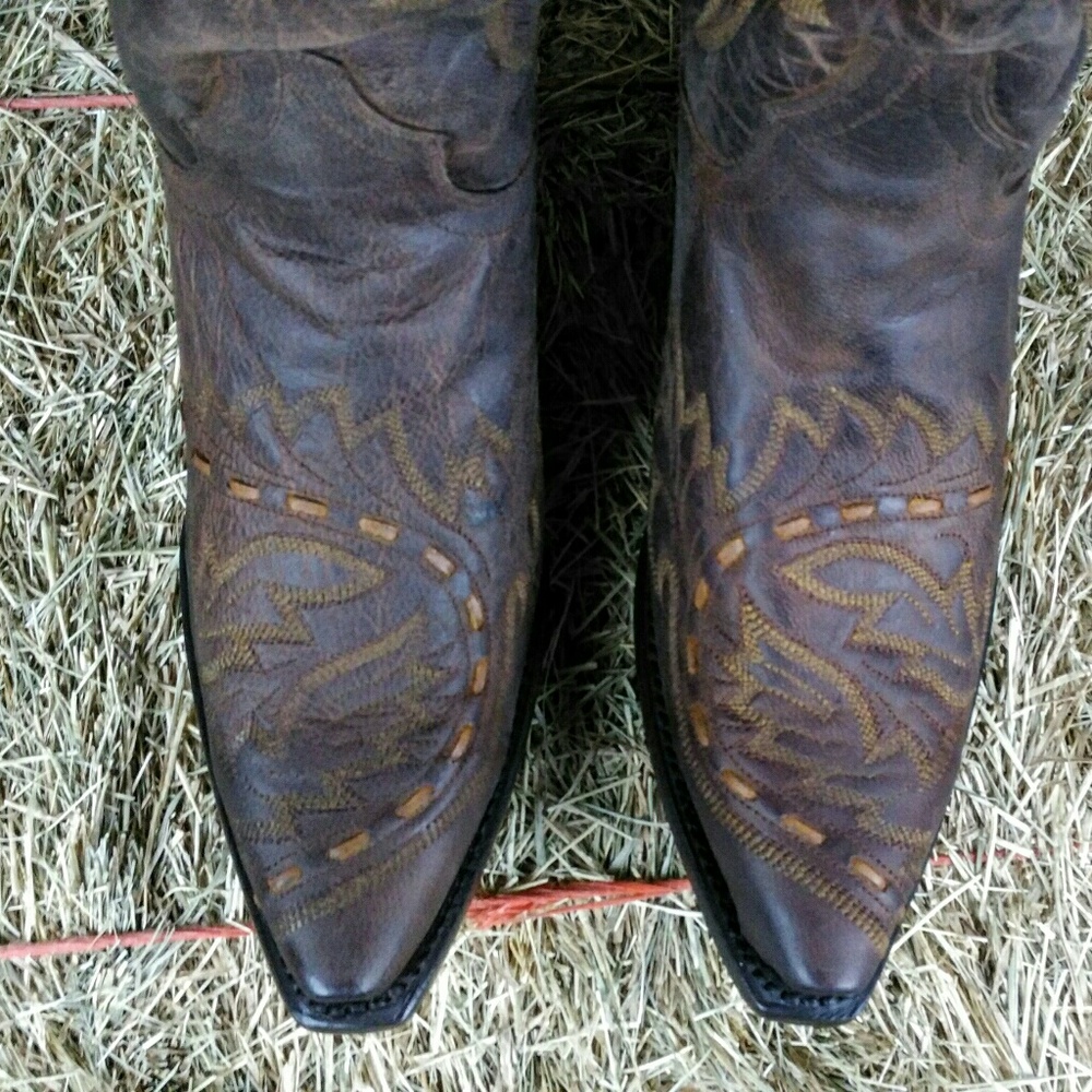 🎉HP🎉NIB Dan Post cowboy boots size 7M - Picture 6 of 6
